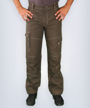 pantalon maron work wear jicc PWORK20204