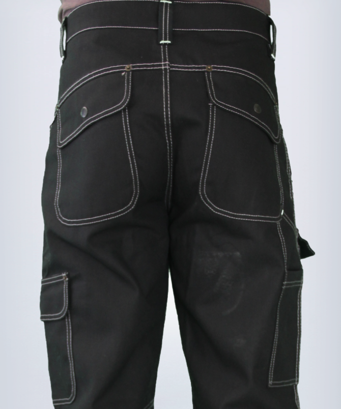 pantalon maron work wear jicc PWORK20204